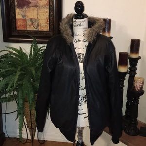 kr3w leather jacket